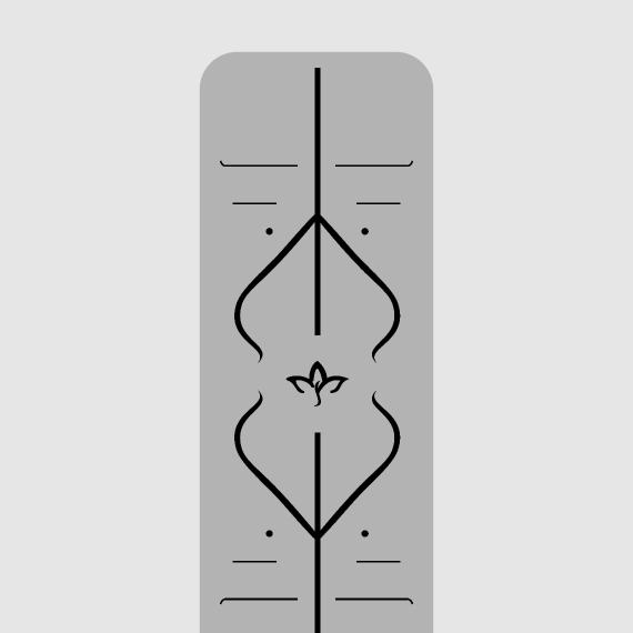 Arcturus Foam Industries Yoga Mat | Alignment Yoga Mat